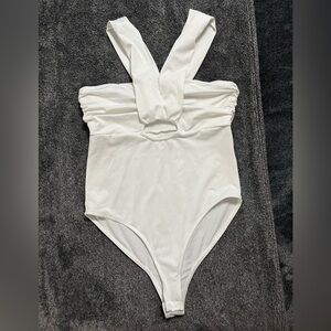 Zara White Bodysuit